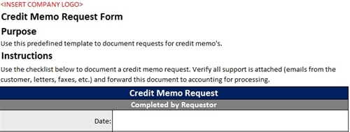 credit-memo-request-form-accounting-template